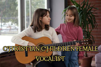 sing fun and catchy childrens christian gospel songs female vocals music
