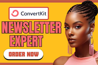 setup convertkit newsletter kit landing page convertkit email newsletter expert