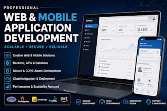 develop secure web and mobile business applications
