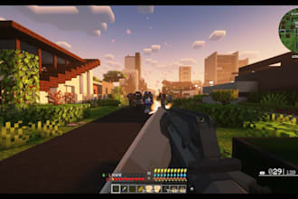 mod minecraft, 7 days to die, project zomboid, and scum with custom assets