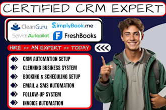 create service autopilot servicemonster cleanguru square simplybook freshbooks