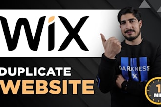 clone wix website copy clone website and recreate wix website design