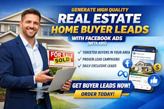 generate high quality real estate home buyer leads using facebook ads