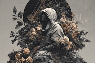 design anime cartoon cover art for your album cover artwork