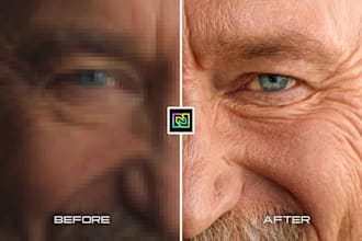 enhance, sharpen and upscale photos to 4k resolution