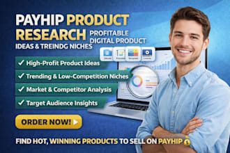 payhip product research digital products profitable niche ideas market trend
