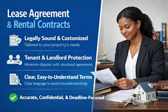 draft lease agreement, rental agreement, eviction notice, commercial lease,