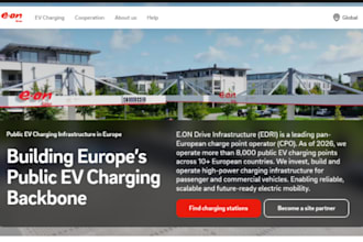 design wix ev charging consulting site electric mobility charging station site