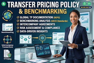 create transfer pricing policy with benchmarking