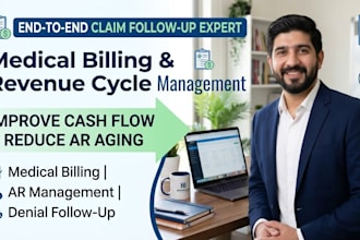 manage end to end claim follow up to improve cash flow