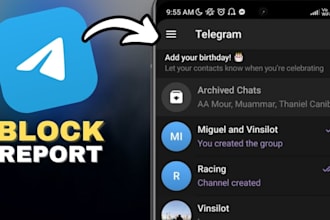 mass reporting harassing telegram,telegram channel mass report, telegram banning