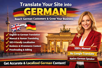translate german shopify website manually, german translation