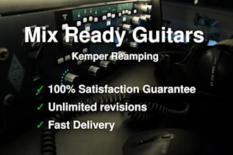 reamp your guitar tracks with a kemper profiler