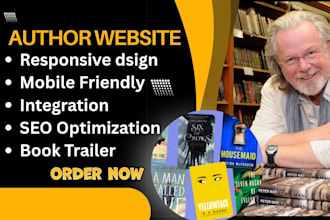 author website, book author website, business website, book website