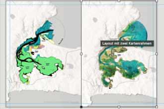 create gis maps and spatial data visualizations in qgis and arcgis pro