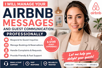 manage your airbnb messages and guest communication professionally