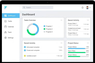 design modern and responsive UI UX