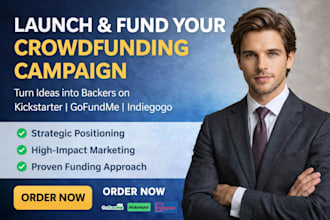 create and promote crowdfunding campaign kickstarter gofundme indiegogo