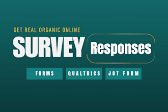 reach real targeted survey respondents to fill online survey and forms