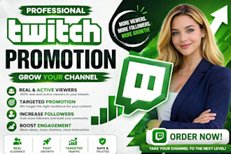 boost your twitch growth with authentic followers and real viewers