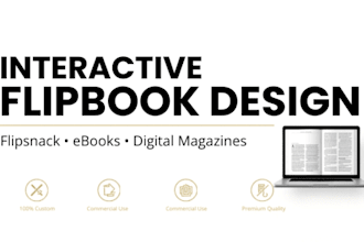design interactive flipbook flipsnack non fiction ebook digital magazine layout