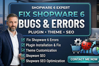 fix shopware  developer shopware 6 bugs online store ecommerce issues