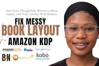 fix resize book cover, fix rejected book layout for amazon kdp book publishing