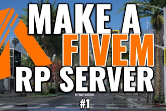 build fivem server, make fivem server