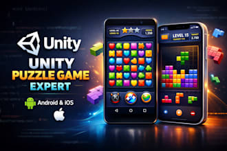 create and customize unity puzzle games for android and ios
