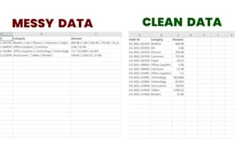 clean and format your excel or CSV data