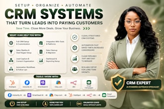 setup pipedrive, apollo io, clay com, hubspot crm, suitedash, lofty crm, jobber