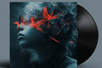 design album cover art or single cover art