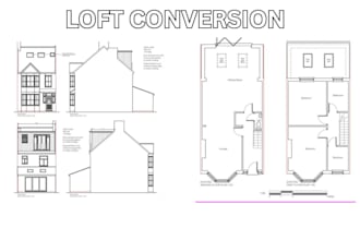 draw architectural drawings for loft conversions
