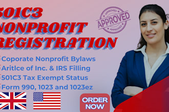 register nonprofit startup 501c3 form 1023ez 1023 bylaws tax exempt with ein