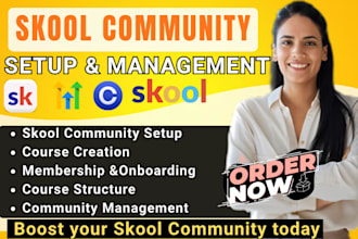 do skool setup course structure membership growth skool promotion course setup