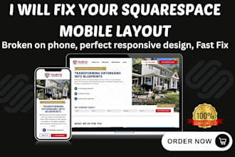fix squarespace mobile layout, squarespace mobile broken, mobile squarespace