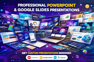 design or edit google slides and powerpoint presentation