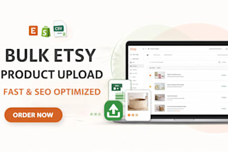 upload your bulk products to your etsy store