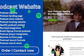 do spotify podcast embed podcast hosting podcast launch funnels podcast website