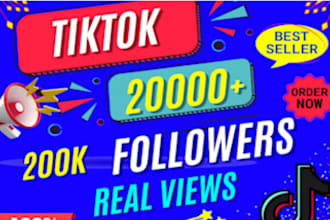tik tok growth, followers , management add strategy