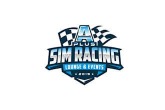 design super high quality sim racing logo