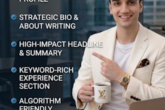 do linkedin profile, ats SEO optimization, and branding