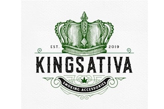 design perfect classic smoking brand logo