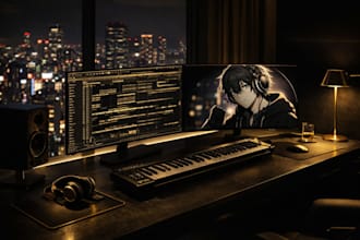 create epic japanese anime opening music for your brand or vtuber debut