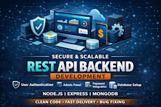 build secure rest API backend professionally
