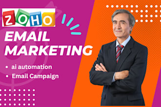 set up zoho CRM ai automation zoho CRM email campaign setup