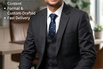 write professional bank letters and financial documents