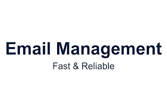 manage and organise email inbox professionally