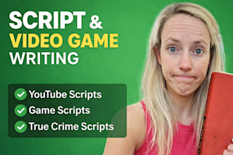 be your youtube scriptwriter and research video script for your channel