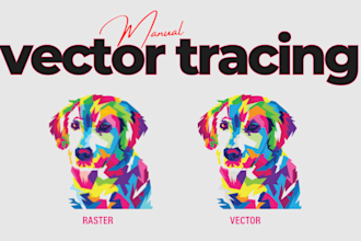 convert logo to vector, trace image to vector, convert image to svg, eps, ai